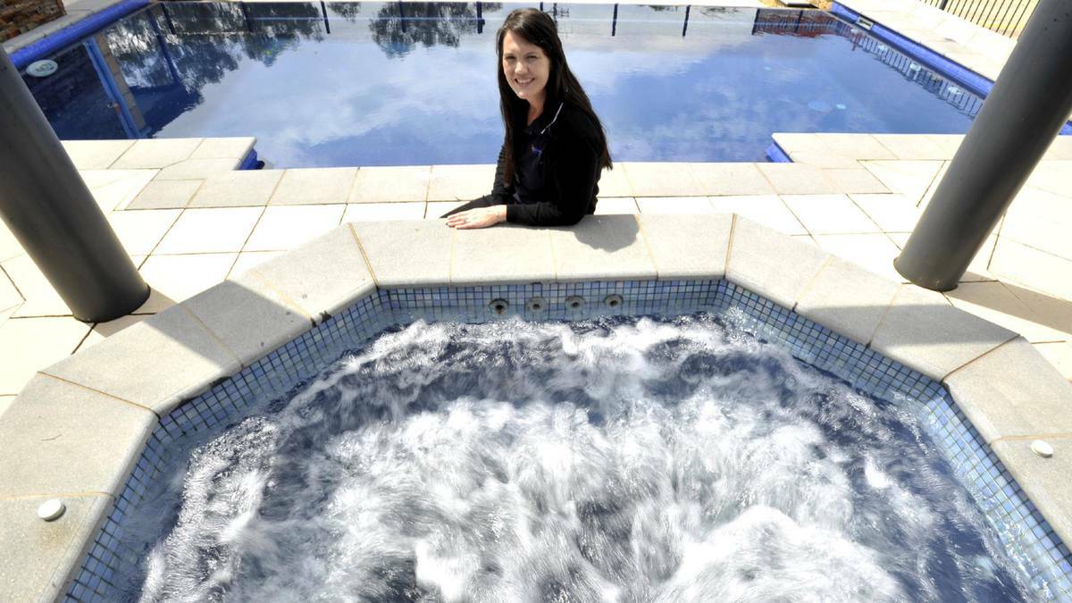 Kerrie Whitehead, of Narellan Pools, ahead of the state-wide pool registration requirement that started this week. Picture: Les Smith