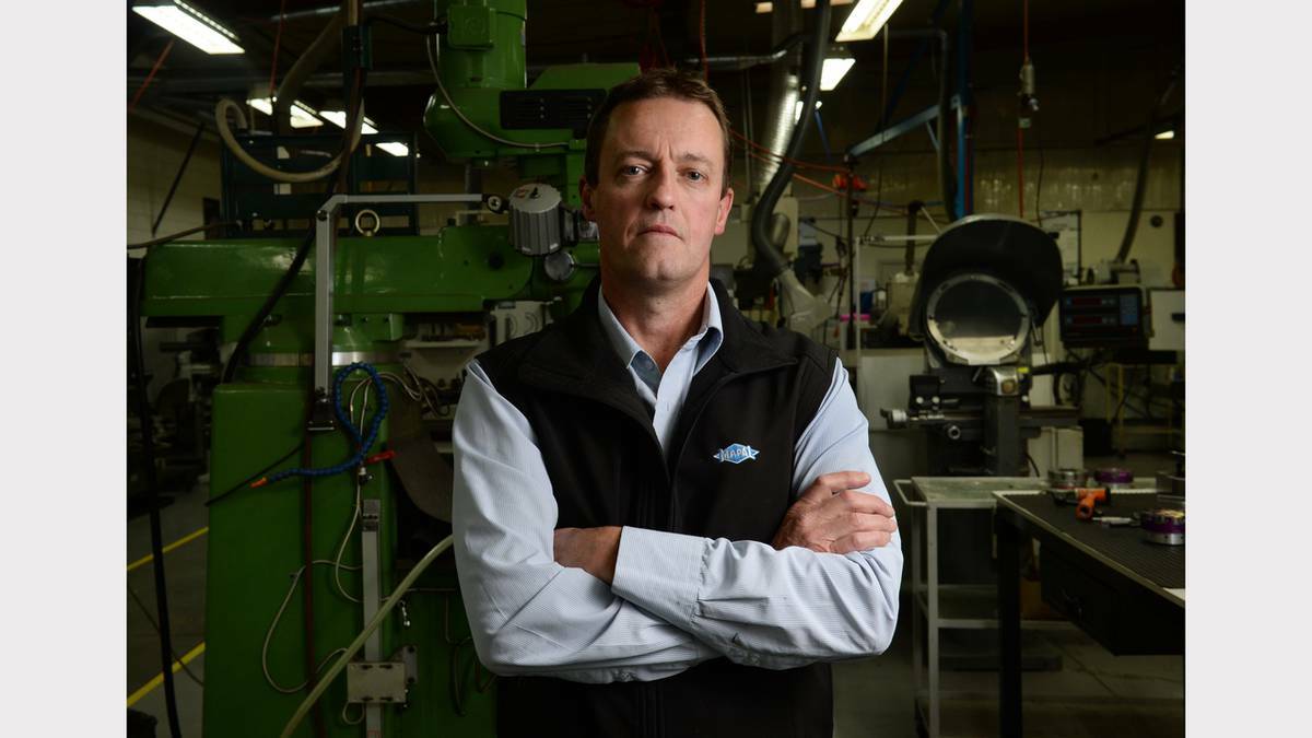 Mapar is closing its Ballarat manufacturing of tools. Managing Director Laurie Treadwell. Picture: Adam Trafford