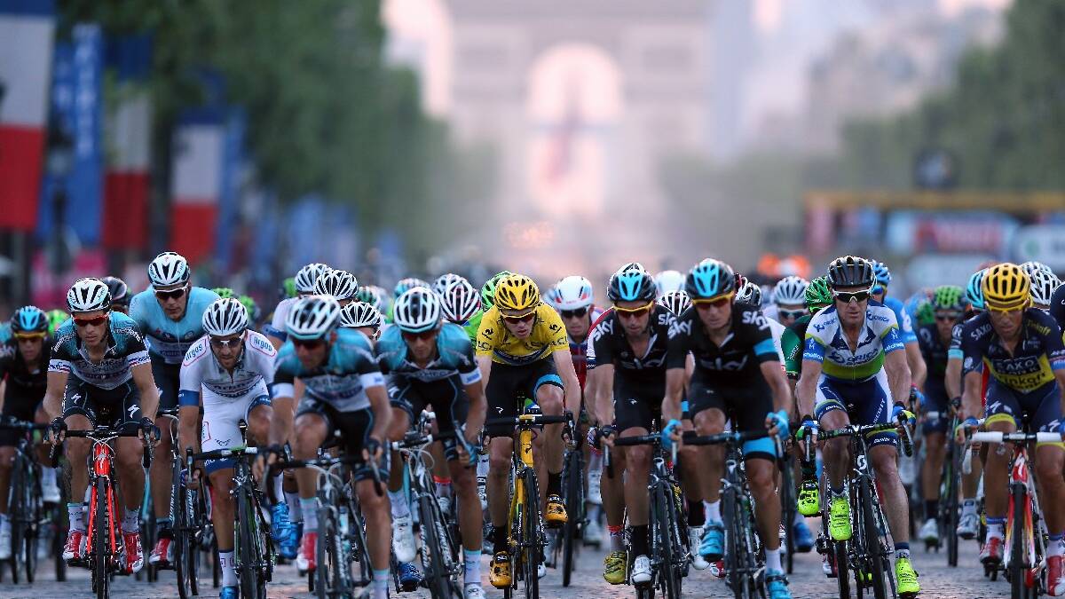 The Tour de France 2013. Stage 21. PHOTO: GETTY IMAGES