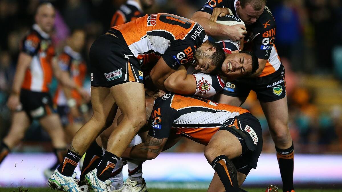 NRL Rd 19 - Wests Tigers v Warriors. PHOTO: GETTY IMAGES