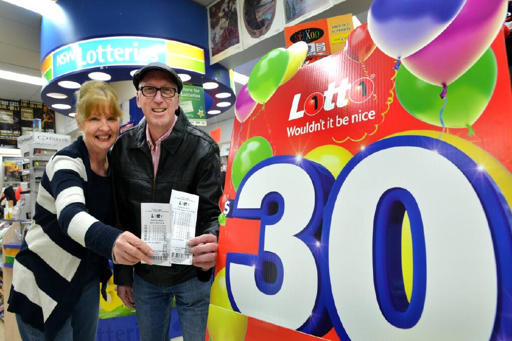 A mystery lotto winner from Tamworth was announced on Saturday night. Photo:Barry Smith - The Northern Daily Leader.