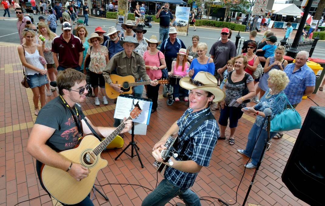 A selection of photos from The Tamworth Country Music Festival taken by The Leader's photographers. Photo:Paul Mathews 220113PME17