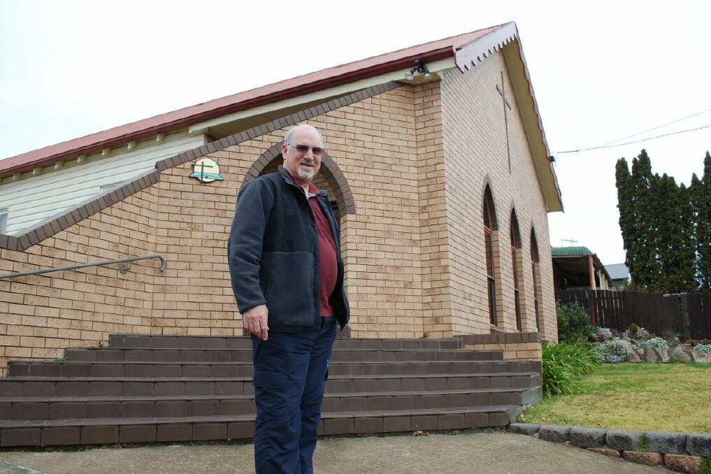 Leaving the business in safe hands: Reverend Greg Passmore said a strong church team will be running operations until a replacement is found.