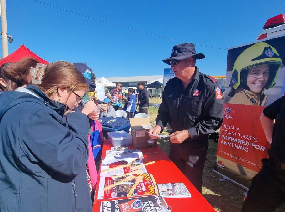 Students could here from exhibitors with employment opportunities in the Walgett region. Picture supplied