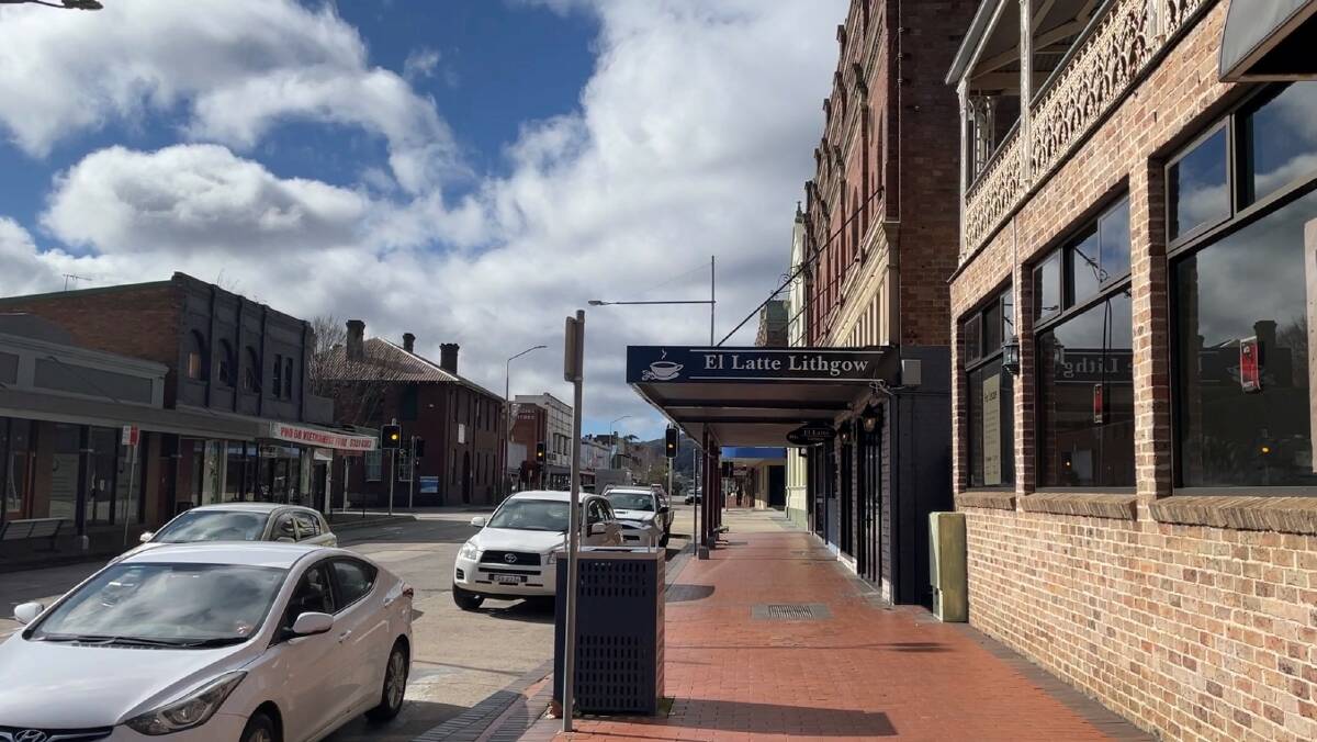 The main street of Lithgow in the NSW Central West. Picture: Saffron Howden