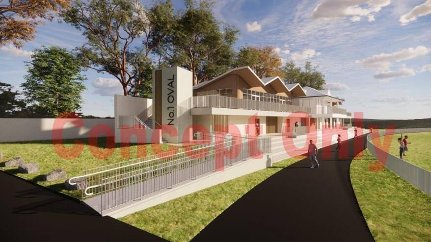 Tamworth Regional Council has revealed plans to upgrade the facilities at No.1 Oval on Kable Avenue. Picture by TRC