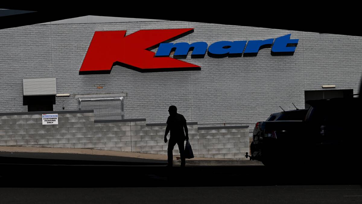 The man followed the victim around Kmart before taking a photo up her skirt. Picture by Gareth Gardner