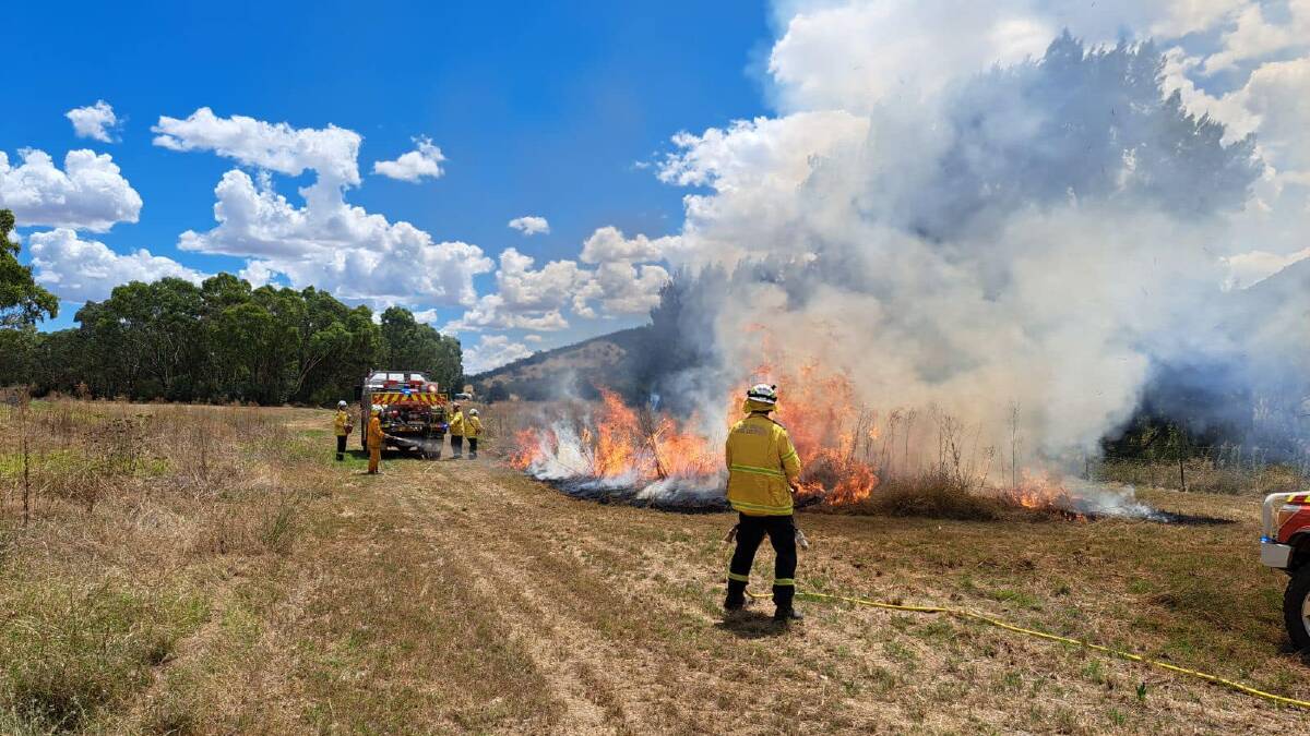Tamworth RFS crews conducted hazard reduction burns in Moore Creek, Daruka, and Nemingha. Pictures by Tamworth RFS