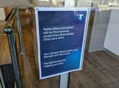 NO SERVICE: Gunnedah's Telstra shop closed permanently from Wednesday. Photo: Supplied