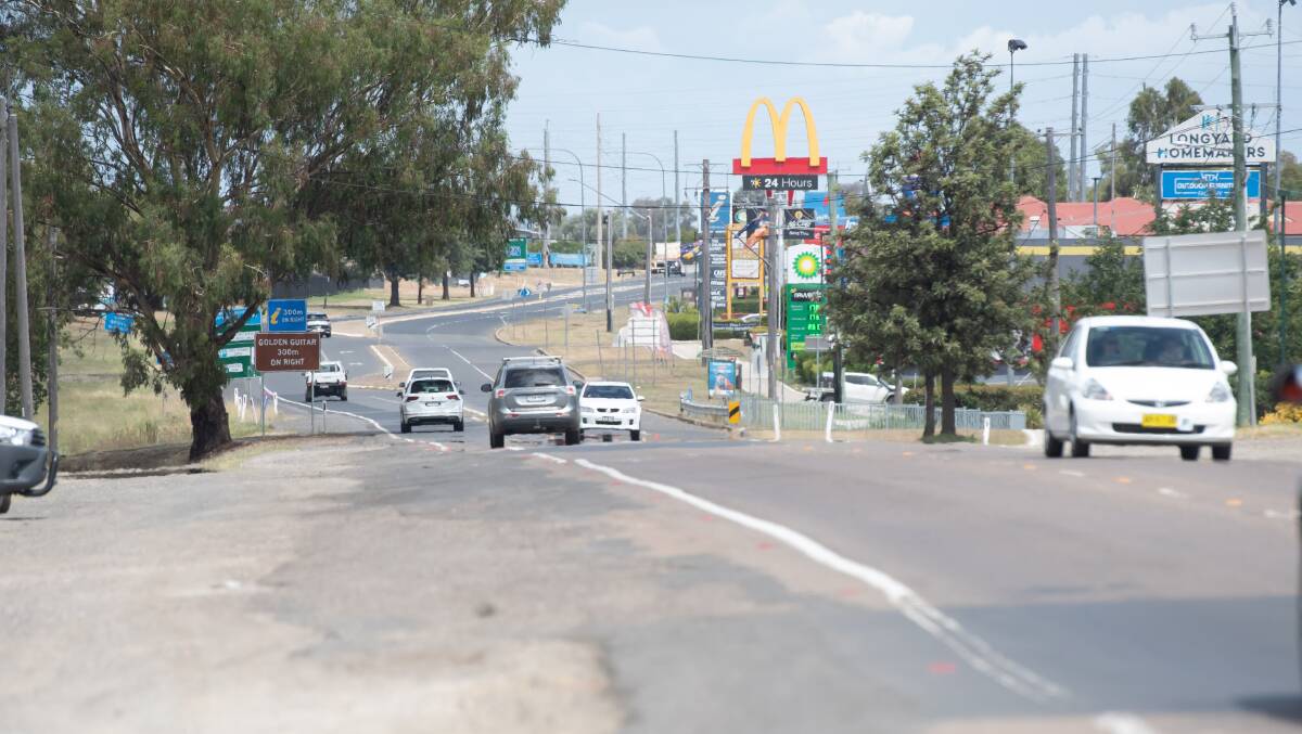 The $40 million duplication works on Goonoo Goonoo Road are expected to be complete in 2027. Picture by Peter Hardin