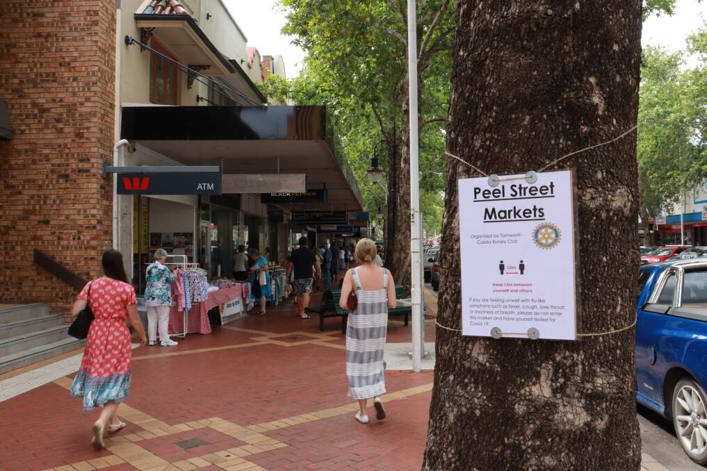 BACK ON: Peel Street and Calala Markets are set to return after falling victim to COVID restrictions. Photo: Jacinta Dickins 