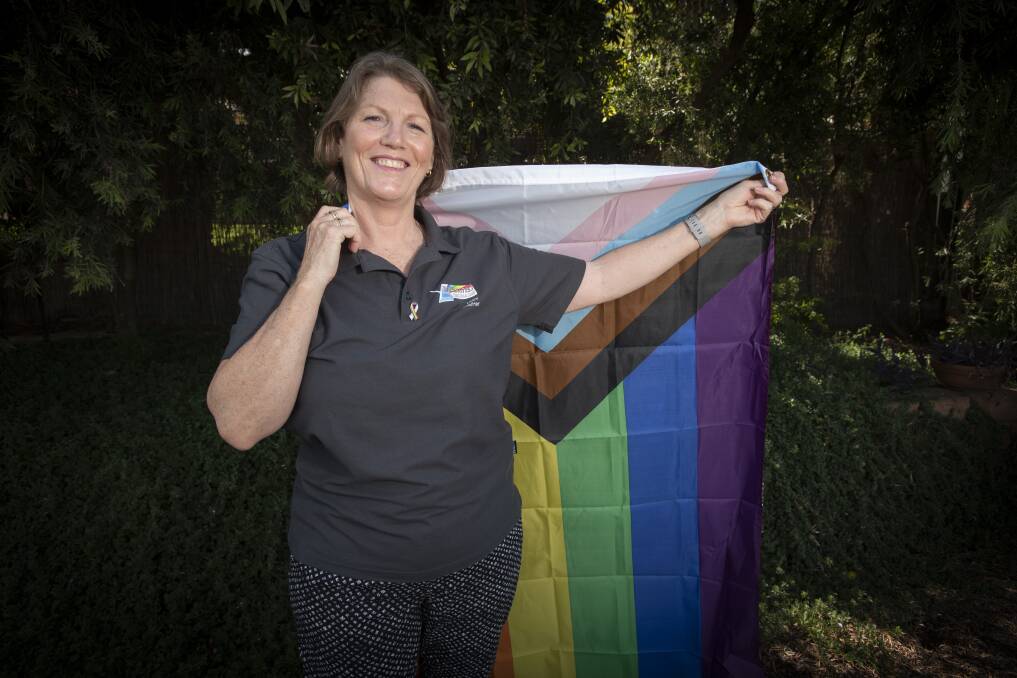 INCLUSION: Her commitment to supporting Tamworth's youth LGBQTIA+ community has led Leoni Allwell to be nominated for Citizen of the Year. Photo: Peter Hardin.