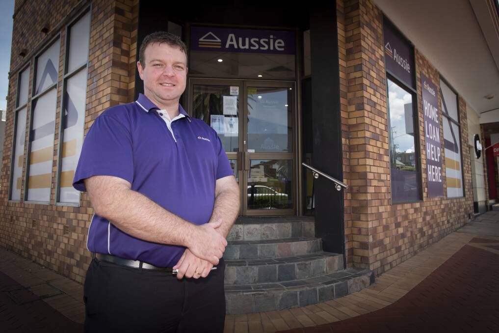 INCREASE: Aussie mortgage broker Matthew Davies has seen a steady increase in new loan commitments. Photo: Peter Hardin