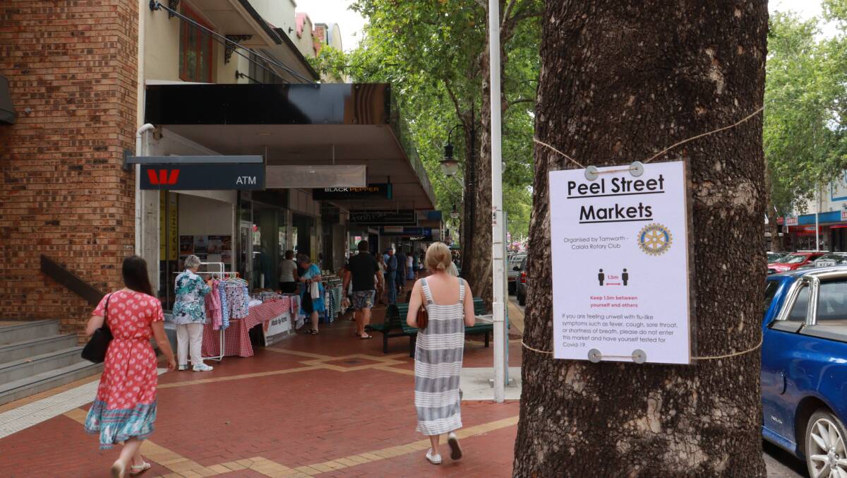 CANCELLED: Peel Street Markets has been called off as new restrictions cause headaches for organisers. Photo: Jacinta Dickins
