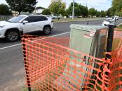 Logan Samuel Hanslow was arrested after a car crashed into an electrical box on Goonoo Goonoo Road. Picture by Gareth Gardner