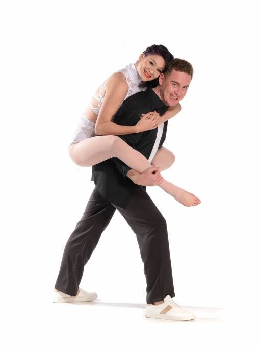 DANCE: Oliver Smith with partner Lily Singh. Photo: Paul Singh