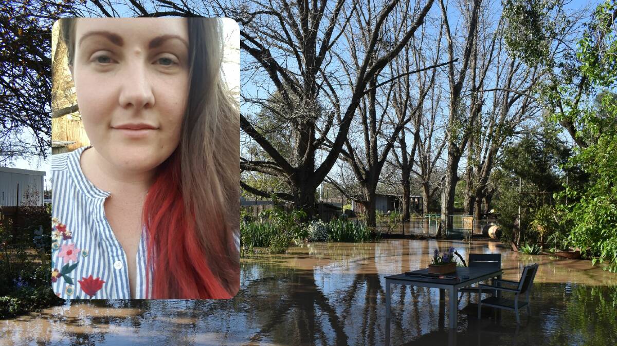 Gunnedah resident Julie Shields said the towns constant flooding had caused anxiety for her and her mother. Pictures supplied
