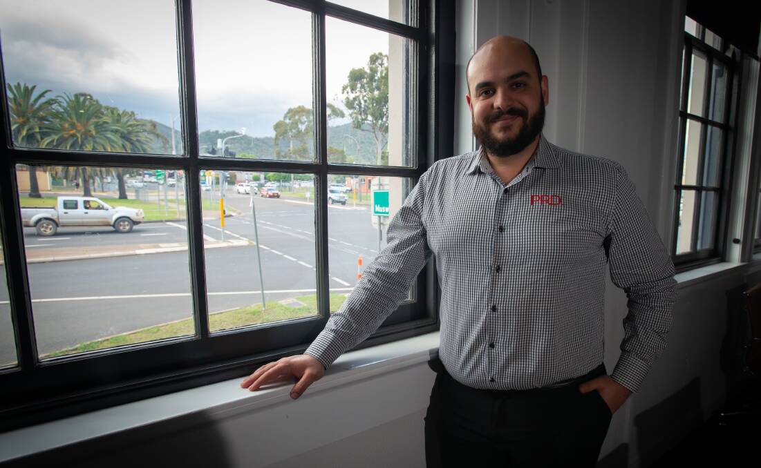 PRD licensee Mark Sleiman said Tamworth house prices won't drop but they will "balance" out. Picture by Peter Hardin