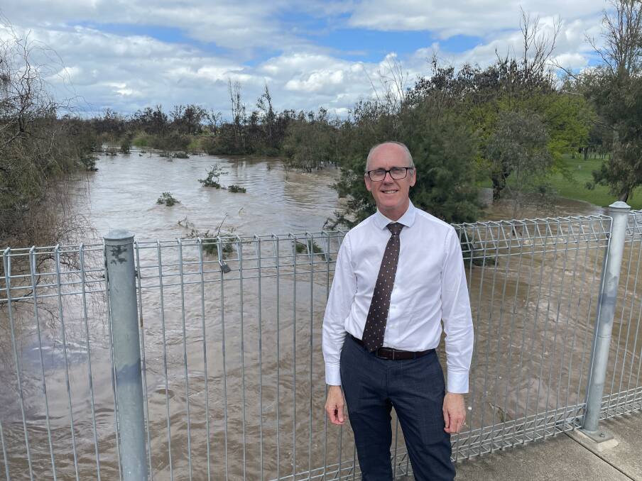 Tamworth Regional Council manager of operations and construction Murray Russell said assessing the damage to the city's roads would take weeks. Picture by Tess Kelly