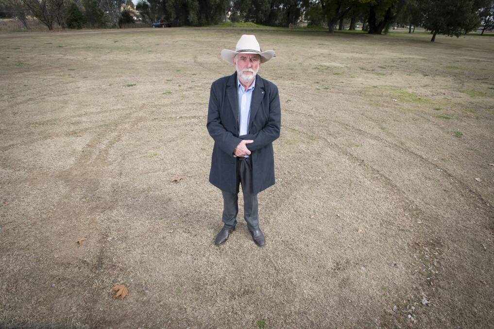 UNFORGIVABLE: Tamworth Regional Council mayor Russell Webb said the vandals will be caught. Photo: Peter Hardin