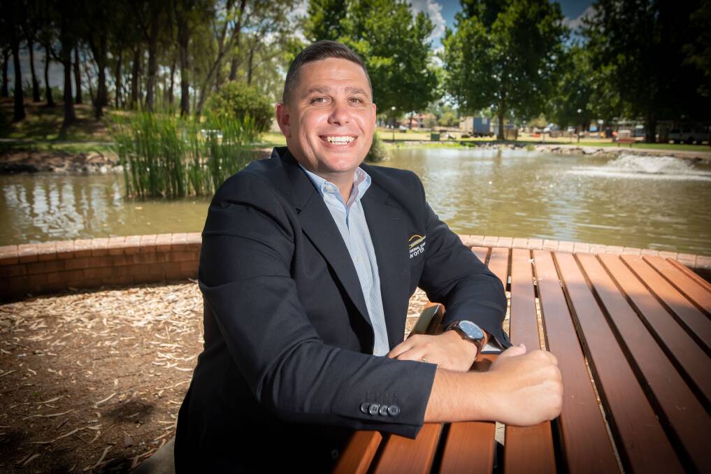 Gomeroi man and first Aboriginal councillor elected to Tamworth Regional Council Marc Sutherland. Picture by Peter Hardin