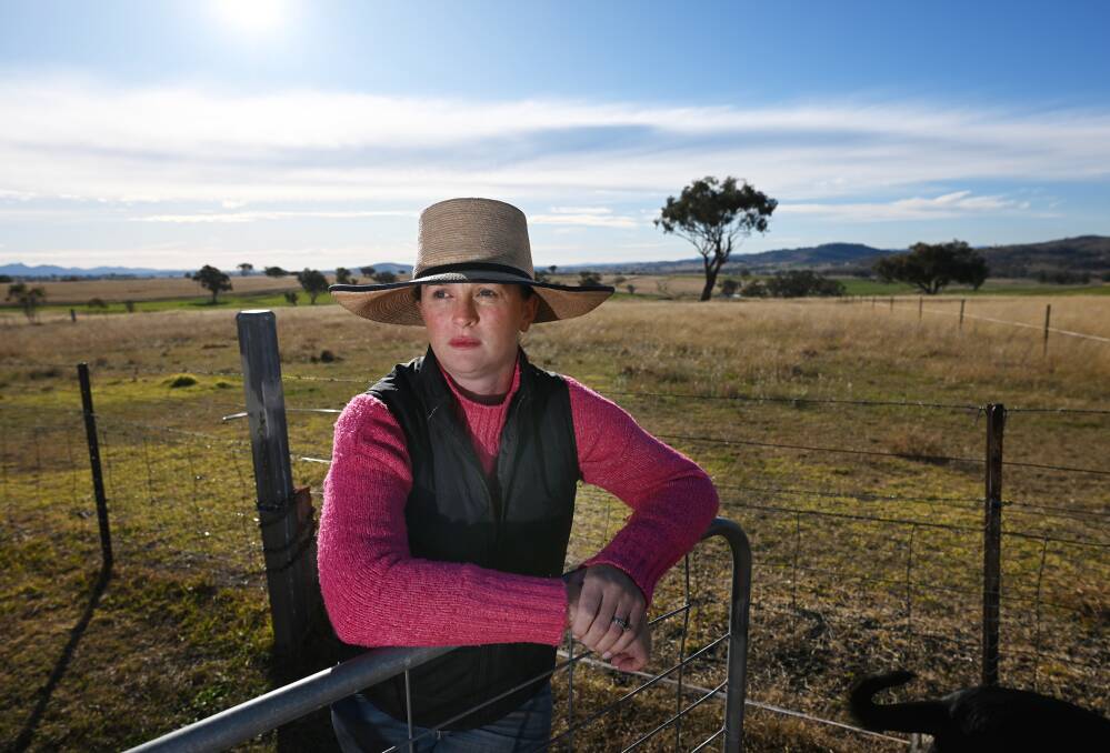 Loomberah resident Liz Crowe is prepared to "fight tooth and nail" against the proposed solar farm. Picture by Gareth Gardner