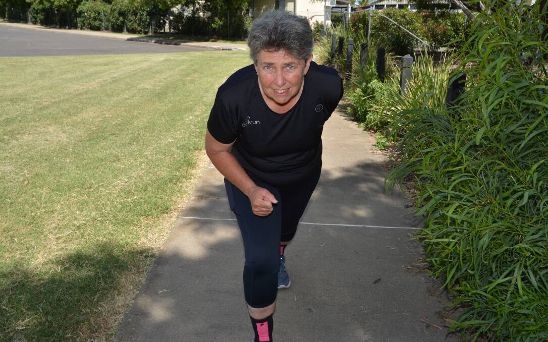 ON YOUR MARKS: Tamworth Parkrun organiser Margaret Love is ready to get running this weekend. Photo: Cody Tsausis