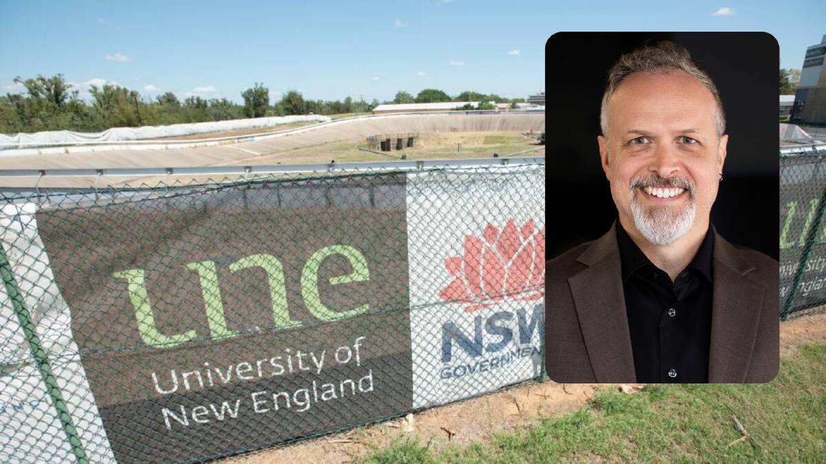 Architectus principal Karl Ekermann has been appointed to design Tamworth's University of New England campus. Picture supplied 
