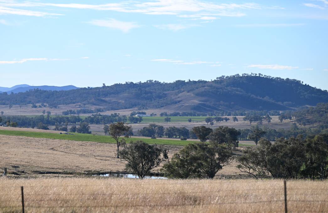 The proposed solar farm is located on Middlebrook Road in Loomberah. Picture by Gareth Gardner