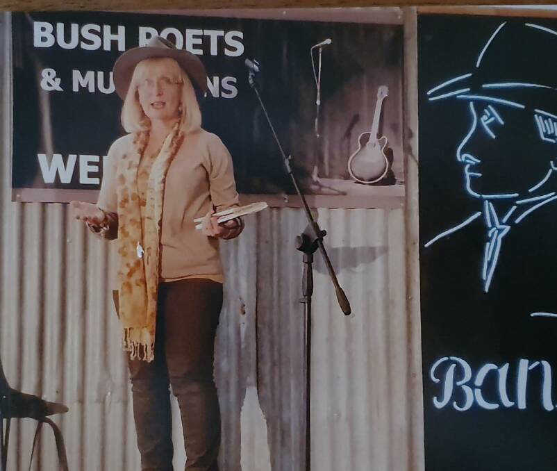 RHYMES: Tamworth bush poetry reciter and speech and drama teacher Robyn Christmas will feature at the Scone Literary Festival. Photo: Suplied