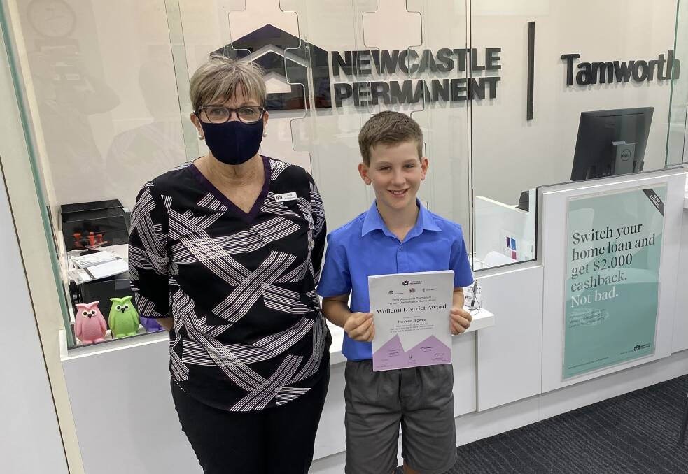 ALL SMILES: Year 5 Tamworth Public School student Frederic Blowes. Photo: Supplied