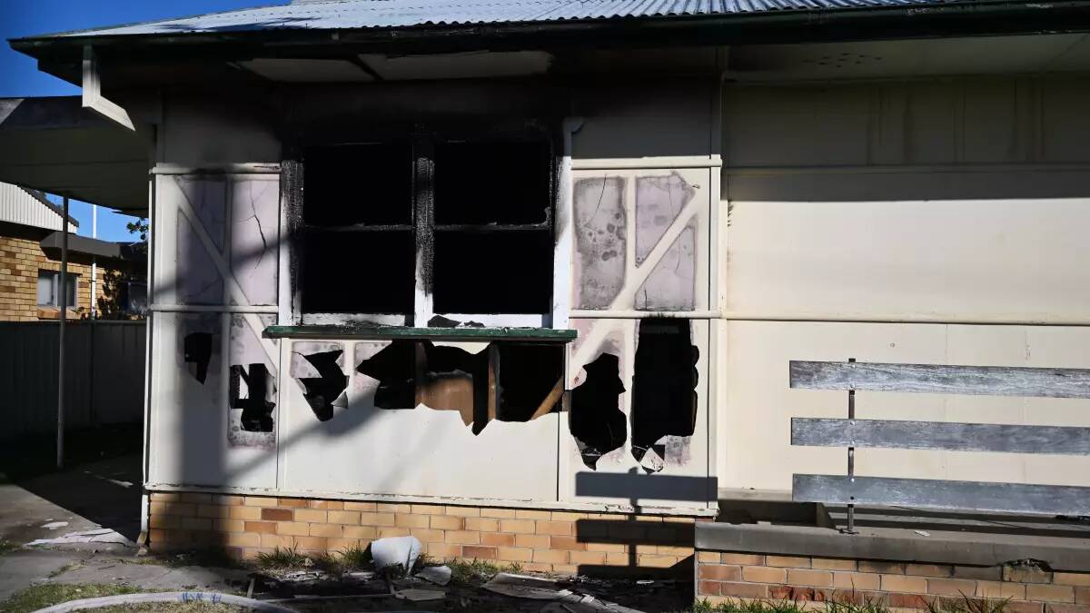 Riley pleaded guilty to entering the Robert Street home and using petrol to start a fire. Picture by Gareth Gardner