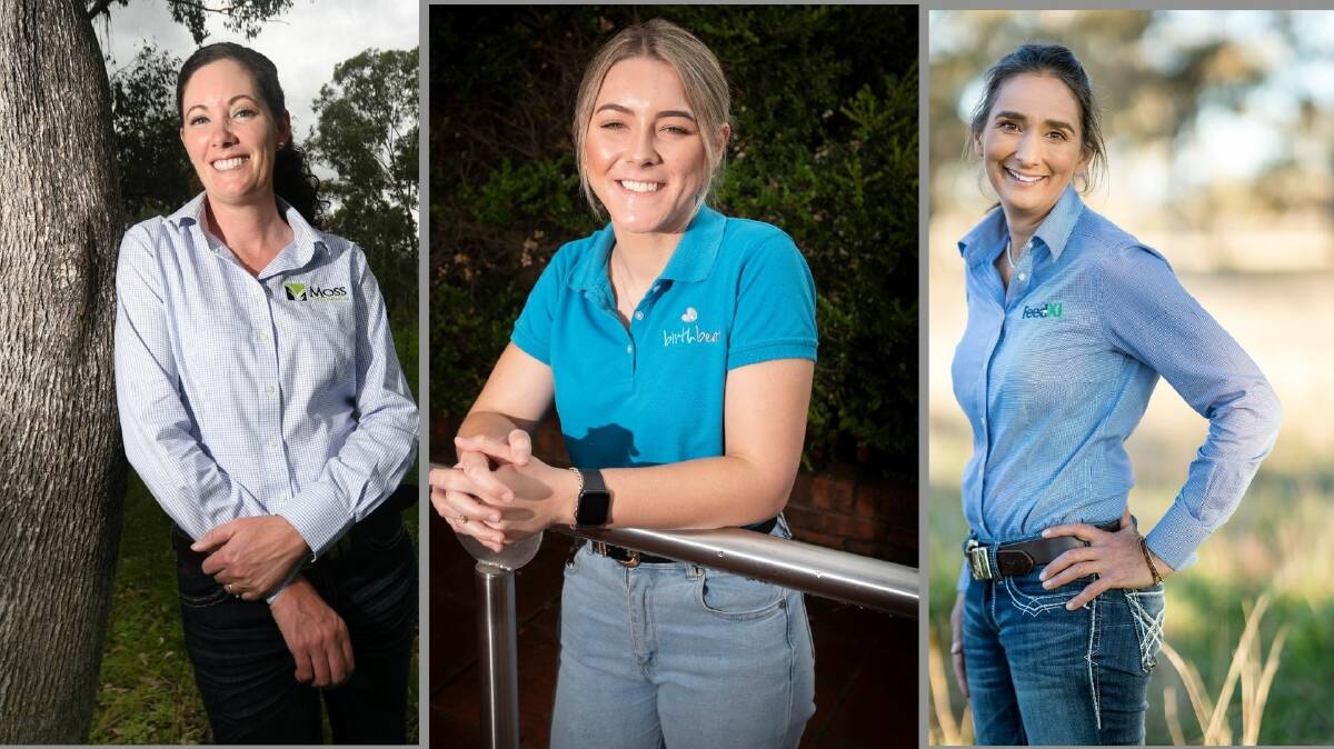 IN THE RUNNING: Tamworth's Shonelle Gleeson-Willey, Mikala Ellis, and Nerida Richards are all nominated for NSW Business Awards. Photos: Gareth Gardner, Peter Hardin and David Waugh
