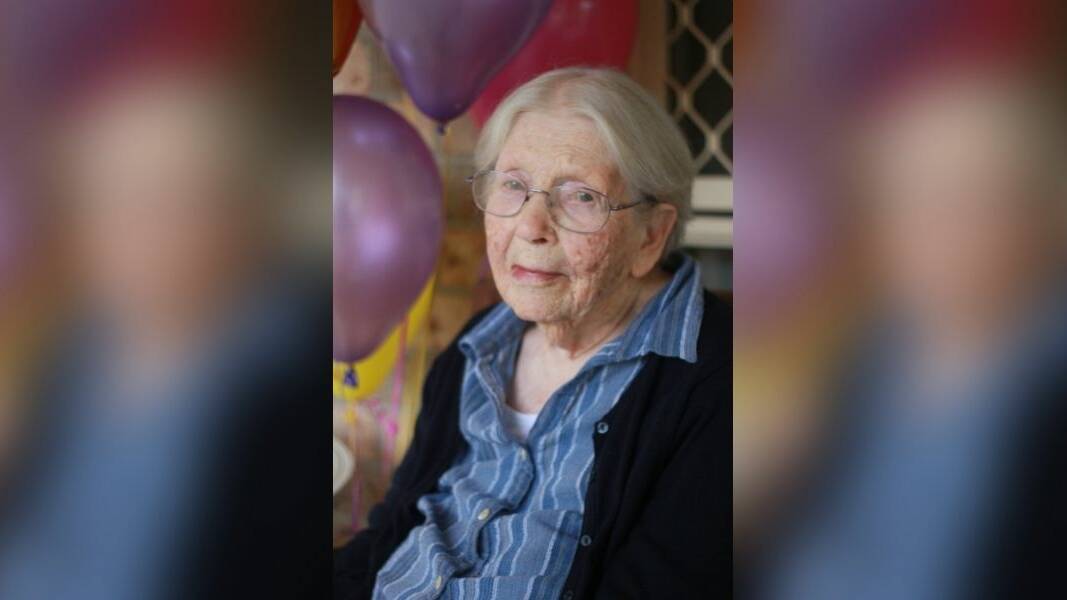 MILESTONE: Tamworth's Phyllis Bylund marked celebrated her 104th birthday on Monday. Photo: Supplied