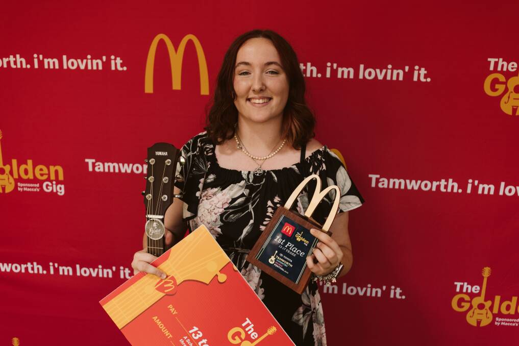 Winners of the Golden Gig receive mentoring sessions from Golden Guitar award winner Amber Lawrence. Pictures supplied