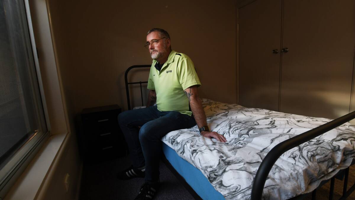 NO WAY HOME: Youth mental health worker Brett Goodchild said Tamworth has an underbelly which is typically brushed aside. Photo: Gareth Gardner
