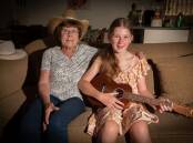 Beverley Smith and granddaughter Emilee Wratten share a love of music. Picture by Peter Hardin