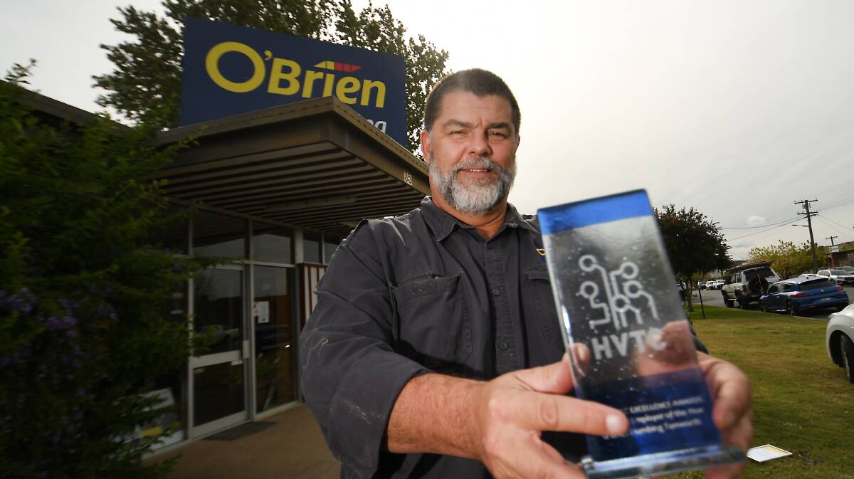 TRICKS OF THE TRADE: O'Brien Plumbing Tamworth won for helping apprentices get in the game. Photo: Gareth Gardner