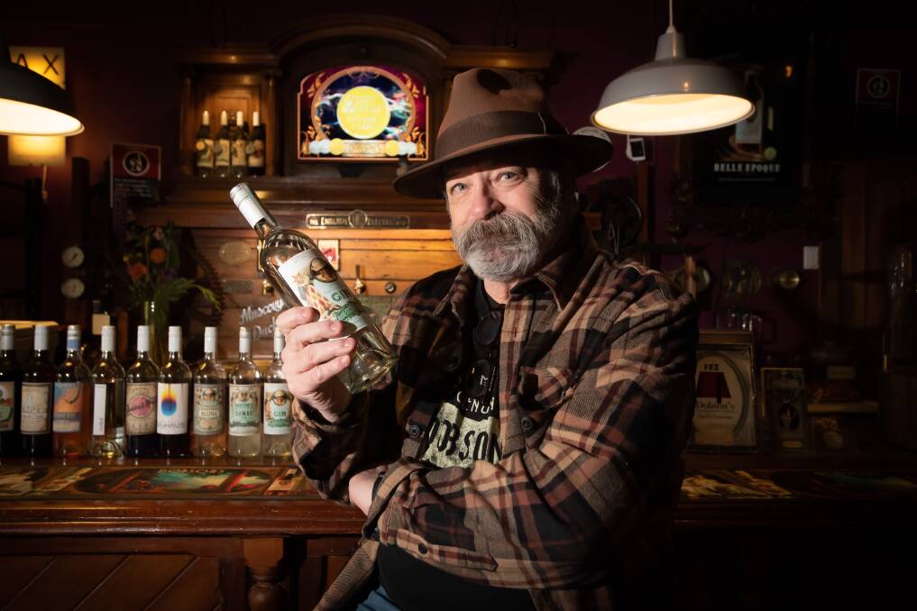 Stephen Dobson said a good reputation is all the marketing his distillery needs. Picture by Peter Hardin