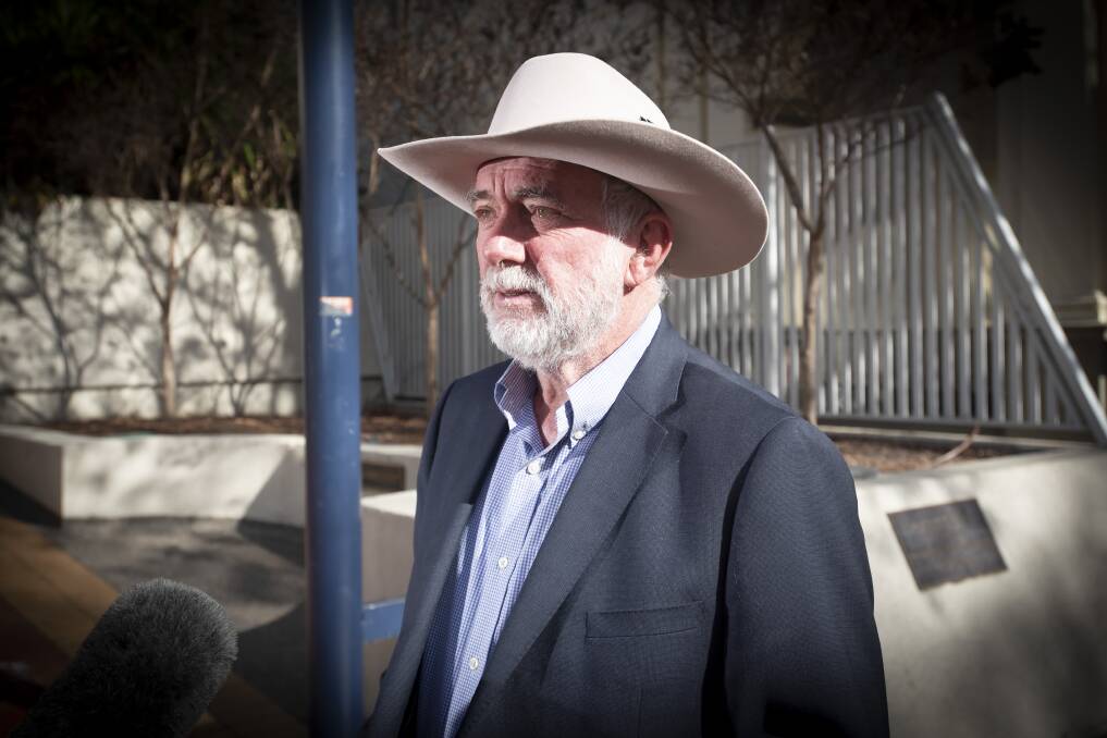 Tamworth Regional Council mayor Russell Webb expects half of residents warned their properties will be auctioned off will turn in their unpaid rates first. Picture by Peter Hardin