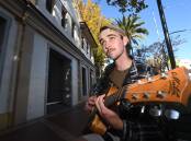 Oxley High School student Matthew Barrett was born into a music family. Picture by Gareth Gardner