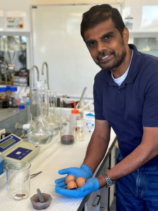 Dr Minakshi said further research was being conducted to take it to an industrial scale in the future. Photo by Murdoch University. 