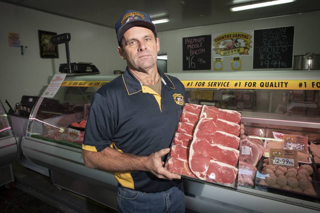 BUTCHERS BARGIN: Mr Townsend said cattle outweigh tourism and the cost of not stopping travel could be disastrous indeed. Photo: Peter Hardin 