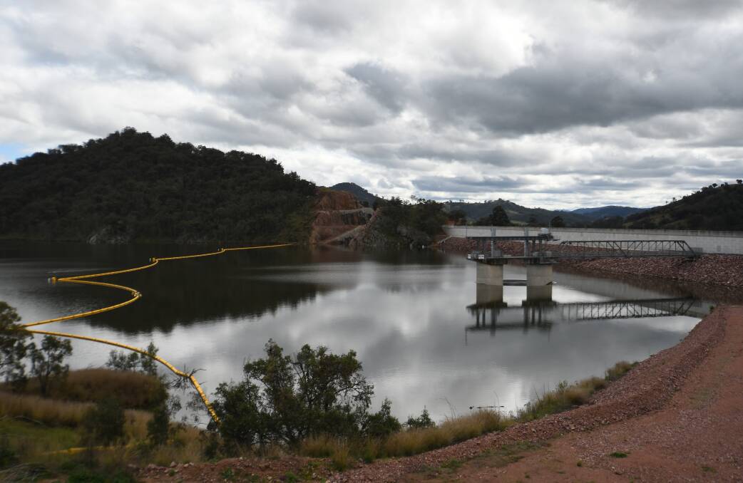 Chaffey Dam is more than full. Picture by Gareth Gardner