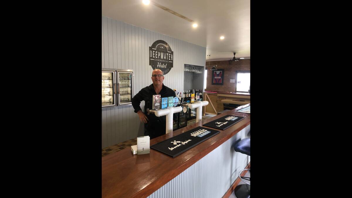 Owner of the Top Pub in Deepwater, NSW, Stuart O'Neil. Picture supplied
