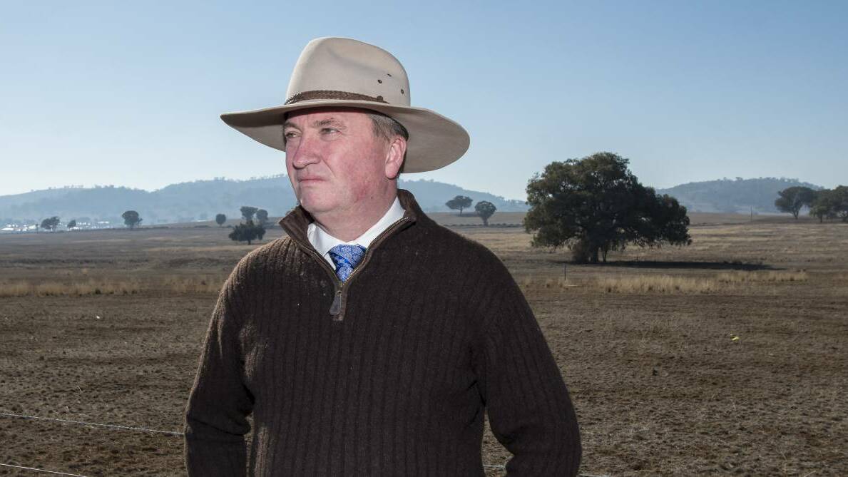 Nationals MP Barnaby Joyce has held the seat of New England since 2013. Photo by Peter Hardin 
