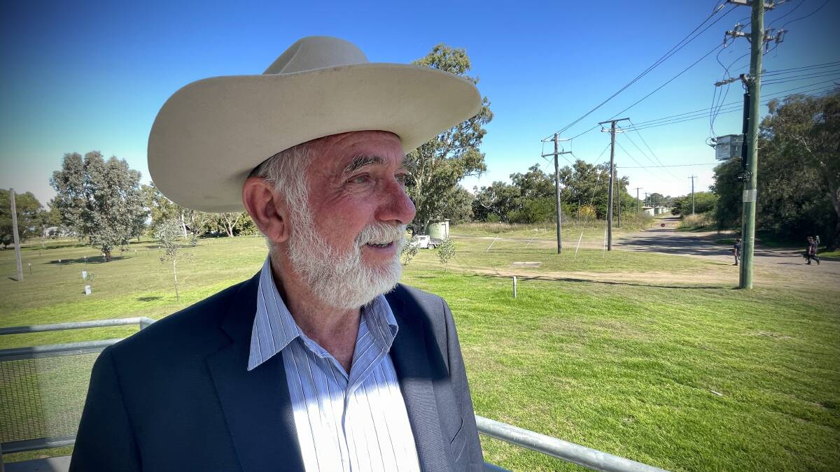 Tamworth Mayor Russell Webb talks about water security ahead of the Northern Basin Forum which will be held at the Tamworth Jockey Club in May. Picture by Rachel Gray