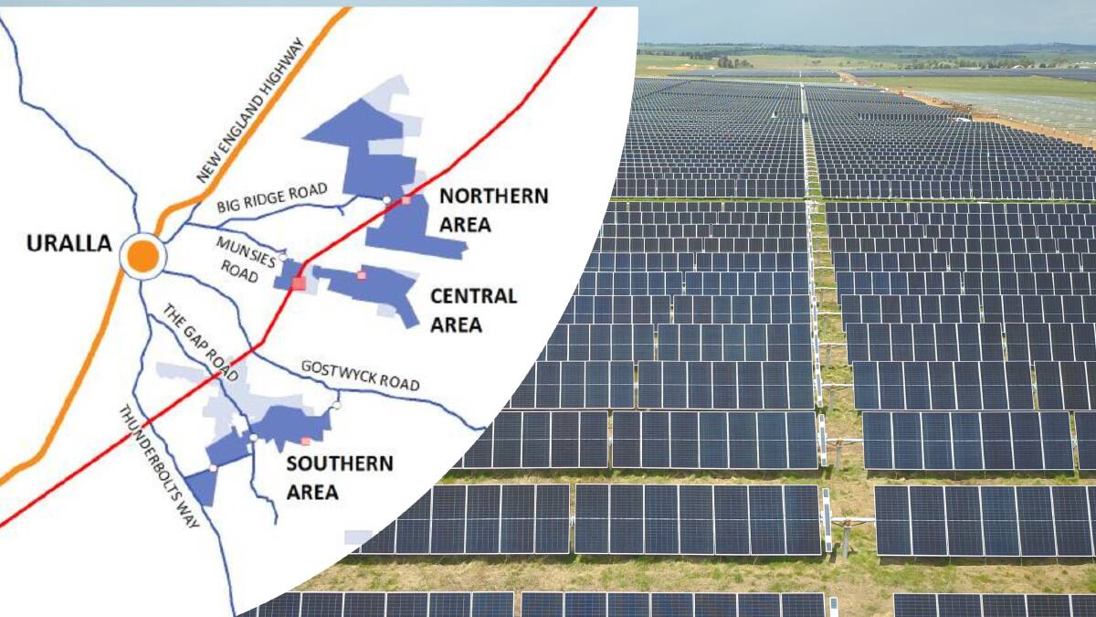 The New England Solar project dropped the southern array after public consultations, and is expected to draw about 720 megawatts from the central and northern area of its development. 
