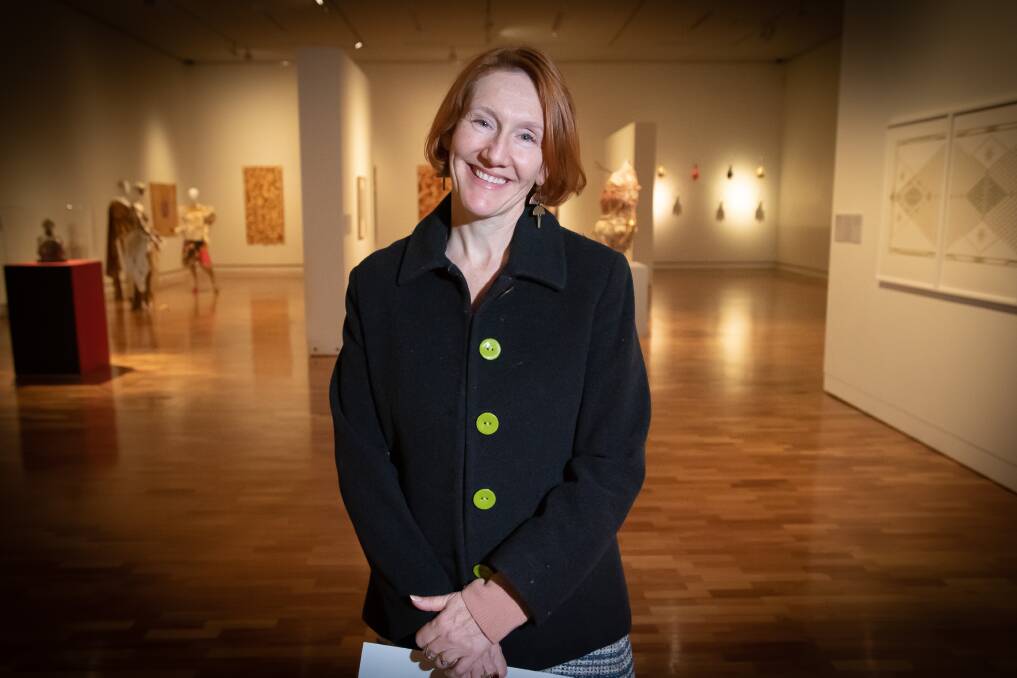 Ms Guthrie says she expects a large number of people will visit the gallery to see the Archibald Prize exhibit on display from May 11 to June 23, 2024. Picture by Peter Hardin