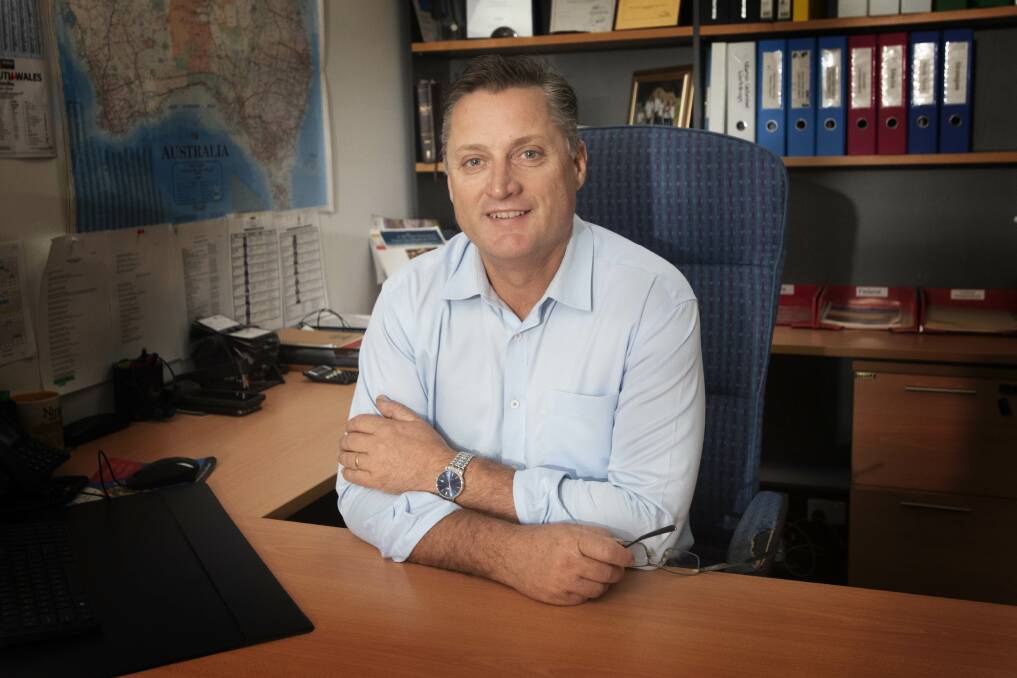 Gunnedah mayor Jamie Chaffey was pleased to learn his council has been granted the highest rate rise of any council in the region by state regulator IPART. File picture by Peter Hardin